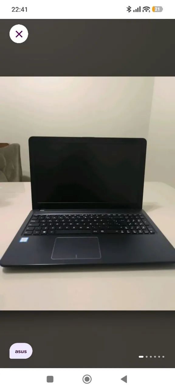 Notebook Asus Intel Core i3 estado de novo - Foto 3