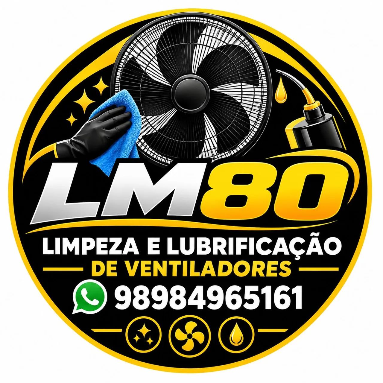 Limpeza e Lubrificação de Ventiladores