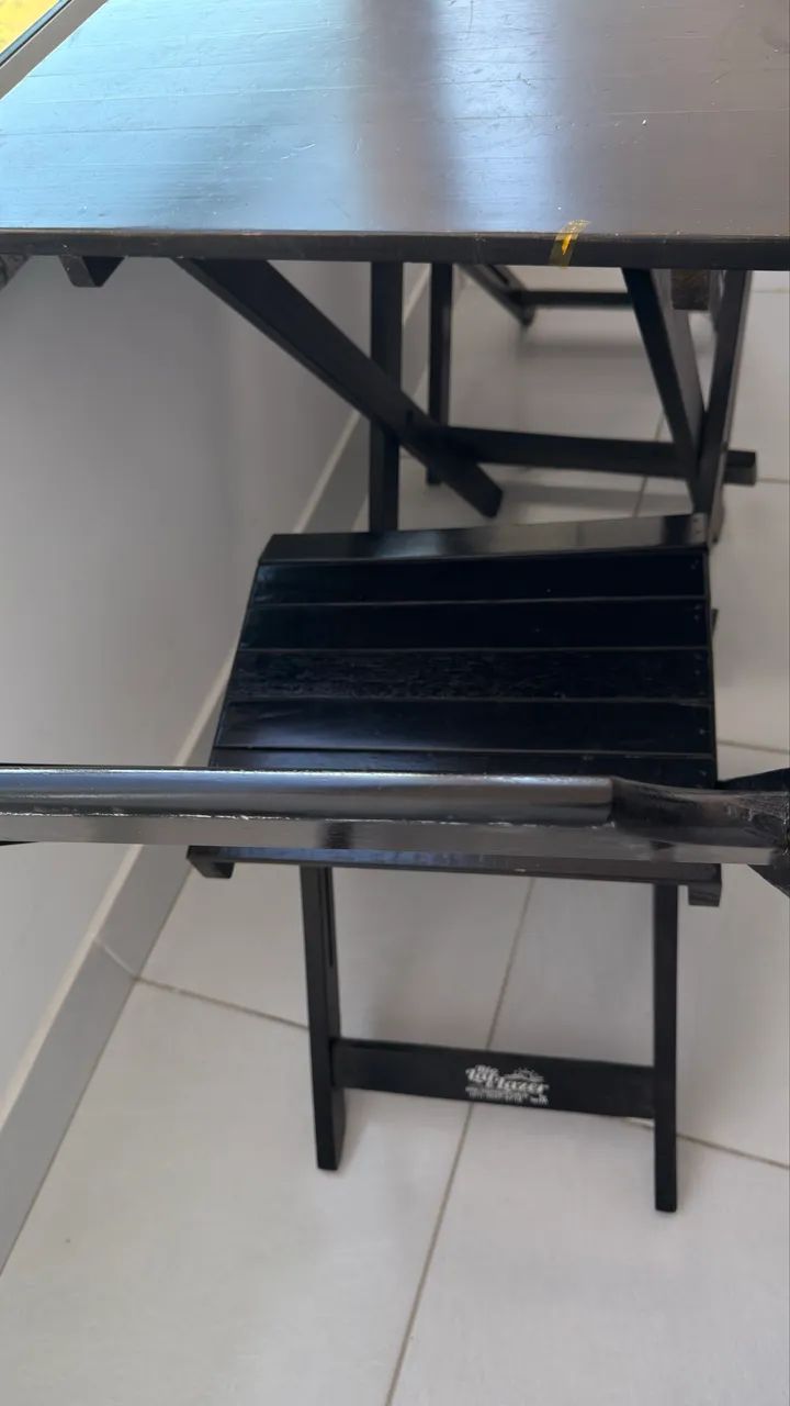 Mesa Dobrável Madeira - Foto 2