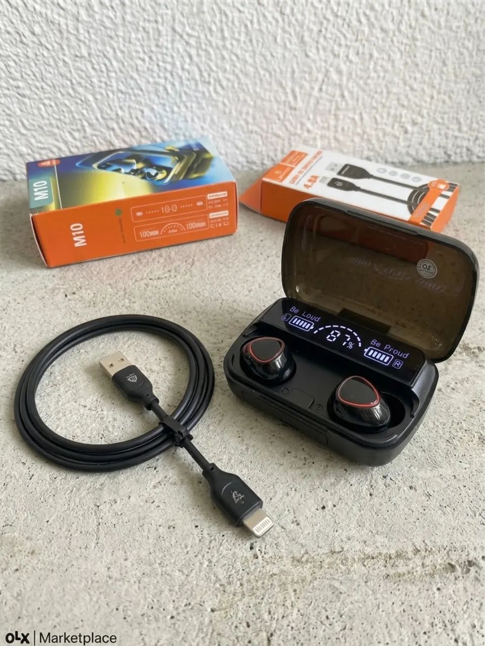 Na compra do Fone Bluetooth, Cabo de brinde - Foto 2