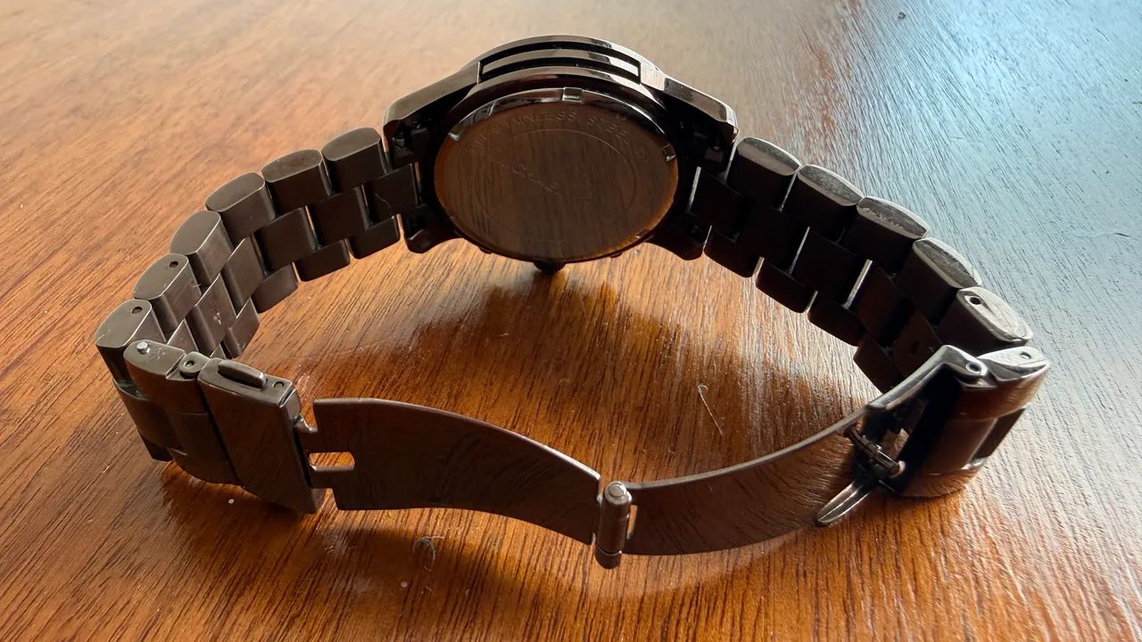 Relógio Michael Kors em tom chocolate - Foto 3