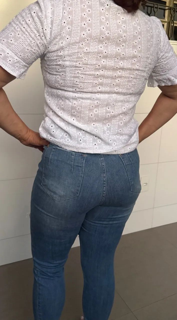 Blusa laise branca - Foto 2