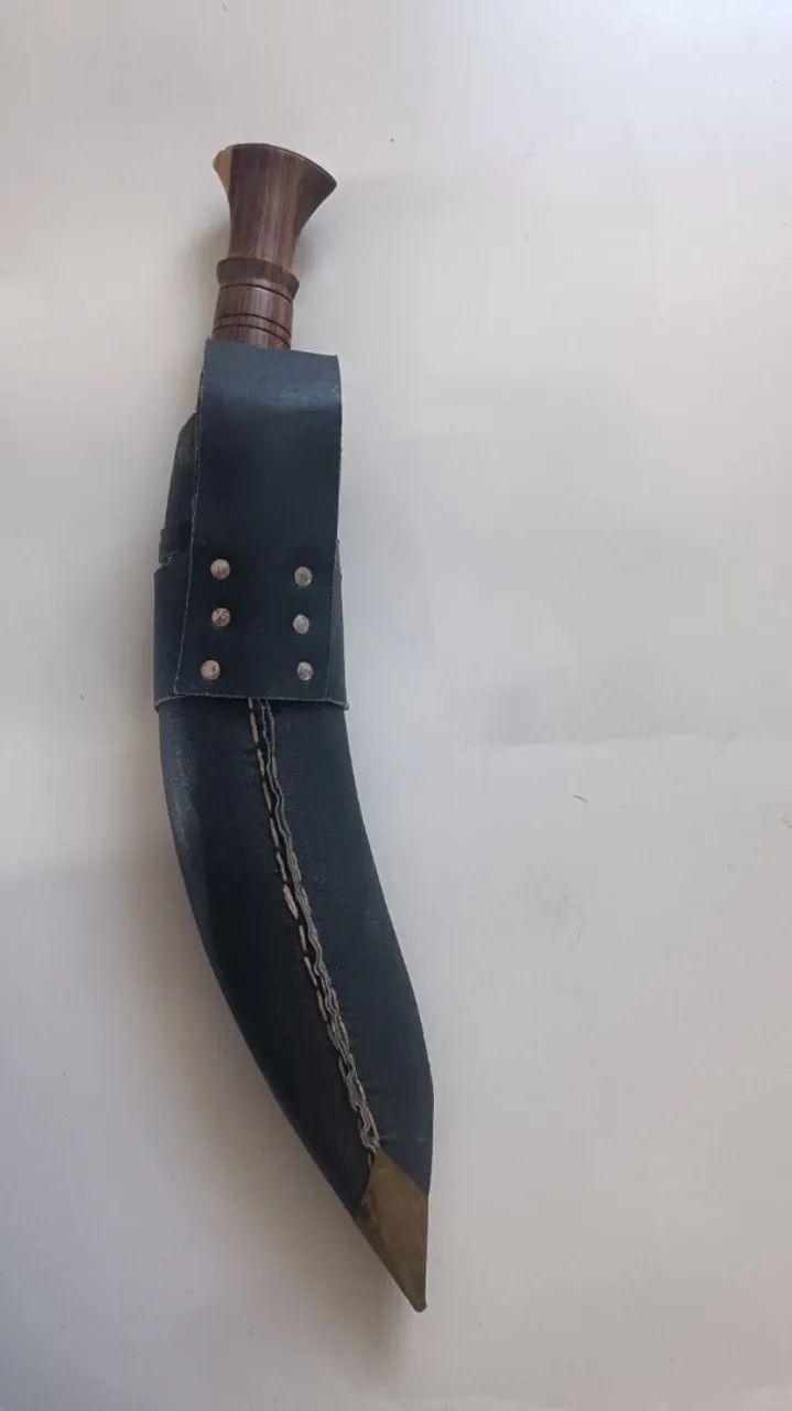 Fação gurka - Nepal. Adquirido Haiti junto ao batalhão do Nepal, em 2010, missão MINUSTAH. - Foto 5