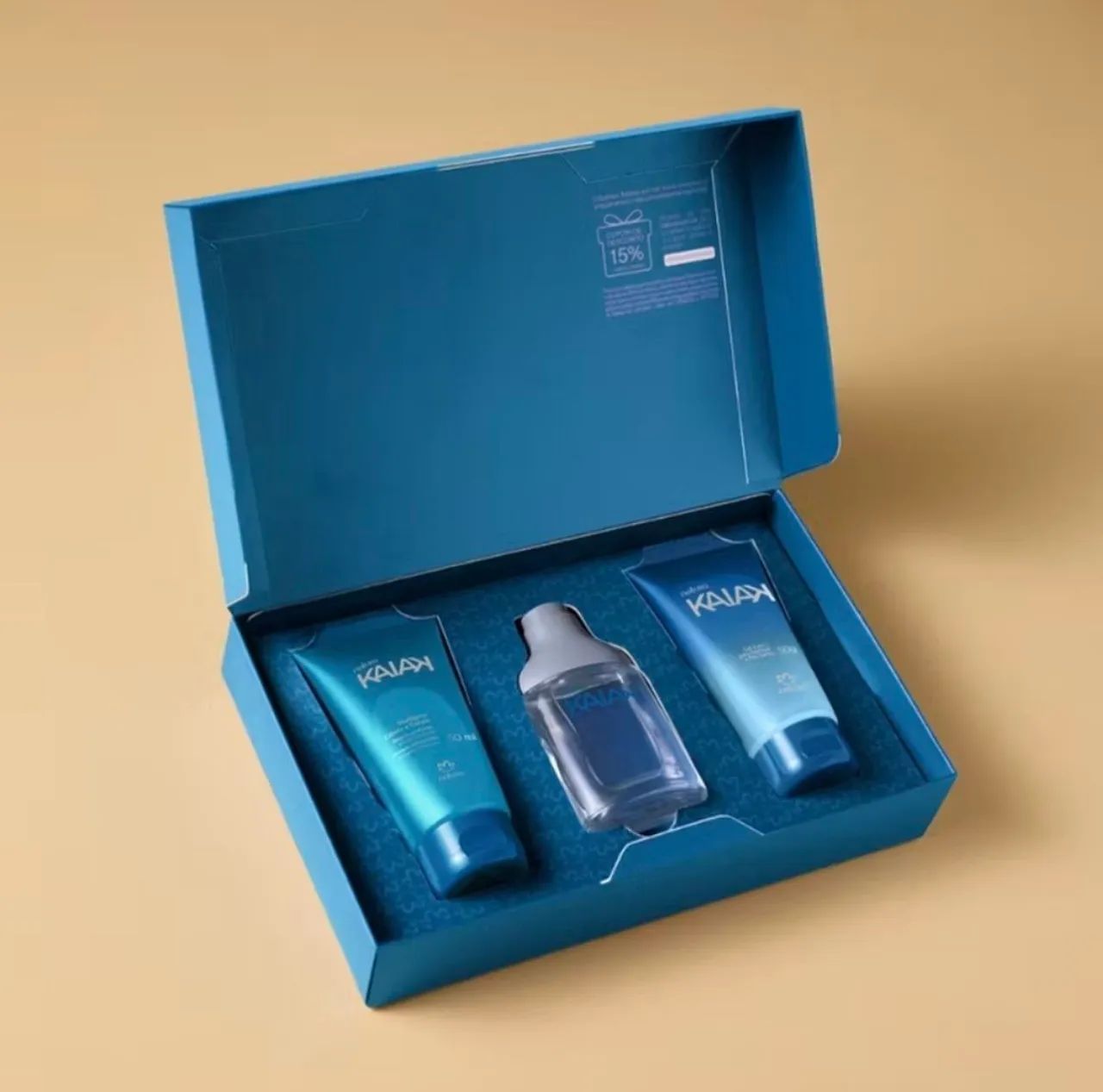 KIT PERFUME KAIAK MASCULINO NOVO LACRADO!!!  - Foto 2