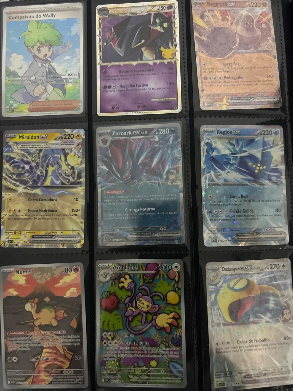 80 Cartas Pokémon e 1 Ultra Rara pode escolher  - Foto 2