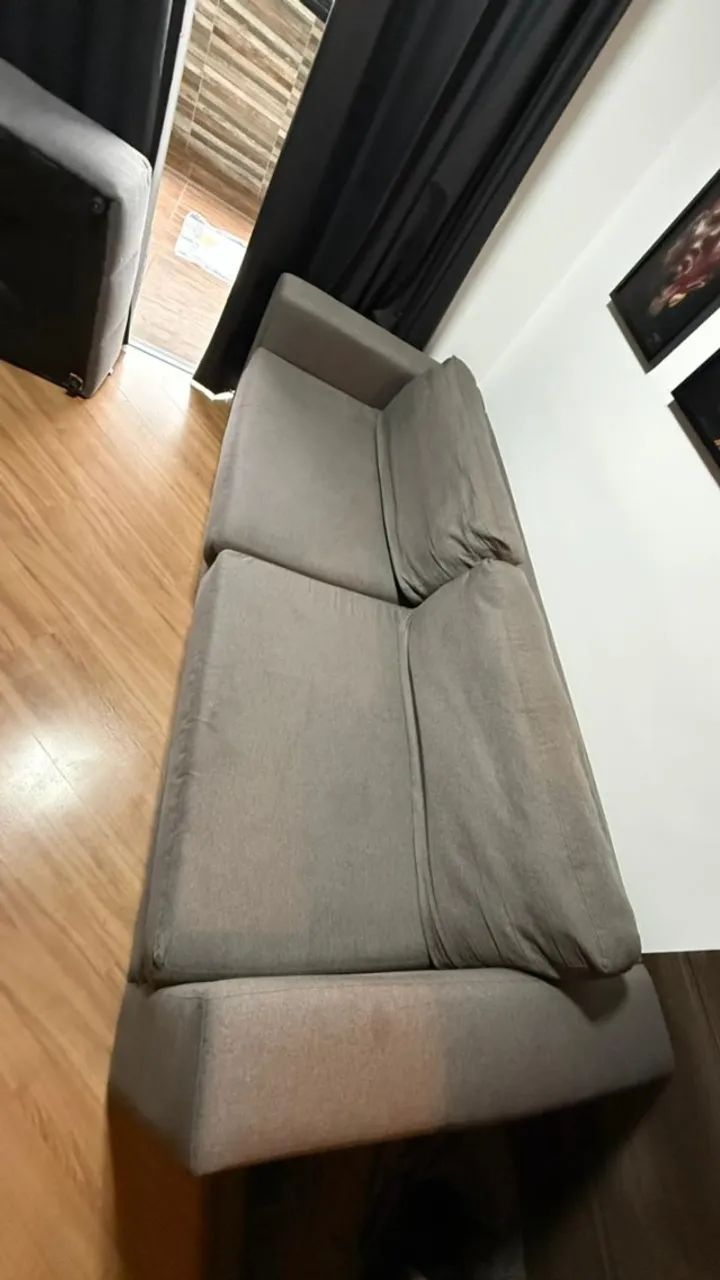 Sofá de linho - 2,35m - Foto 2
