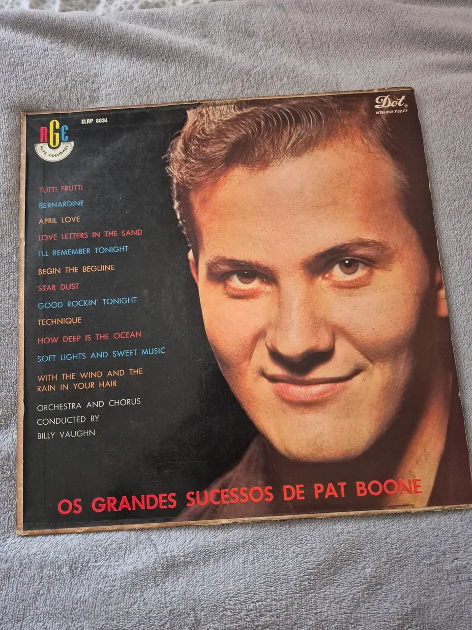 Disco vinil Pat Boone - os sucessos