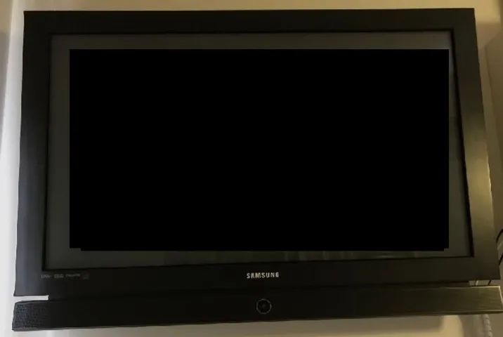 Suporte original - base de mesa - usado - para tv Samsung plasma - Foto 2