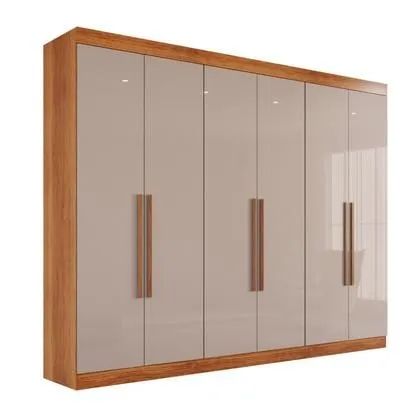 Guarda roupa casal 6 portas e 6 gavetas 