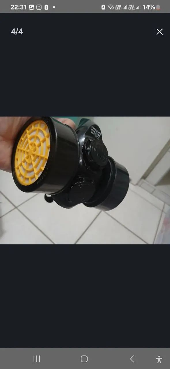 Máscara protetora, Nova, barato pra vender logo - Foto 2