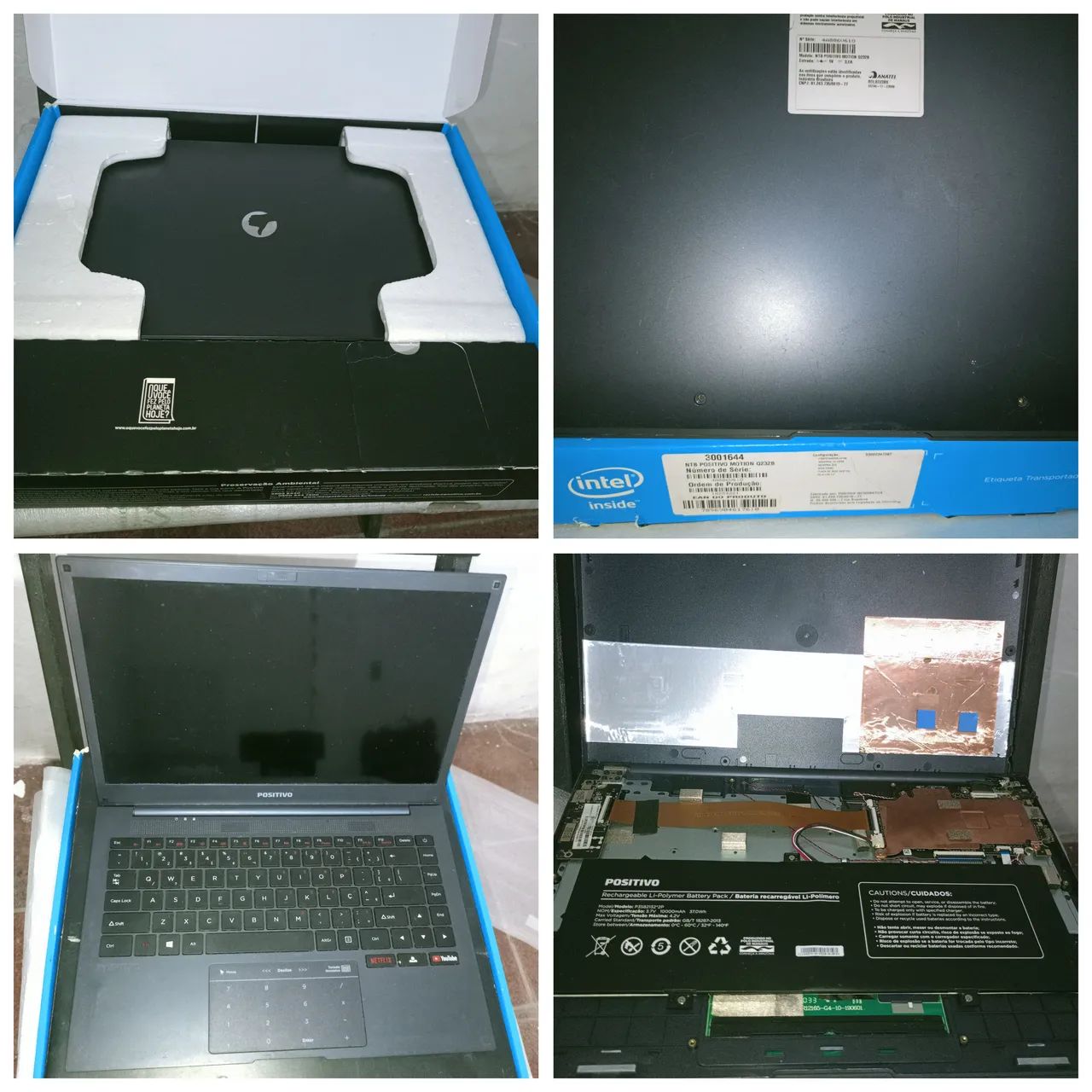 Lote de 08 notebooks + 1 mini PC CUBI MSI - Foto 2