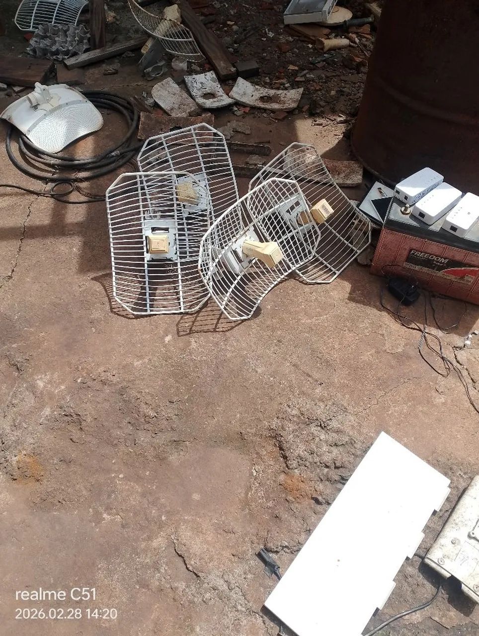 Antena Ubiquiti airgrid m5 10 peças 