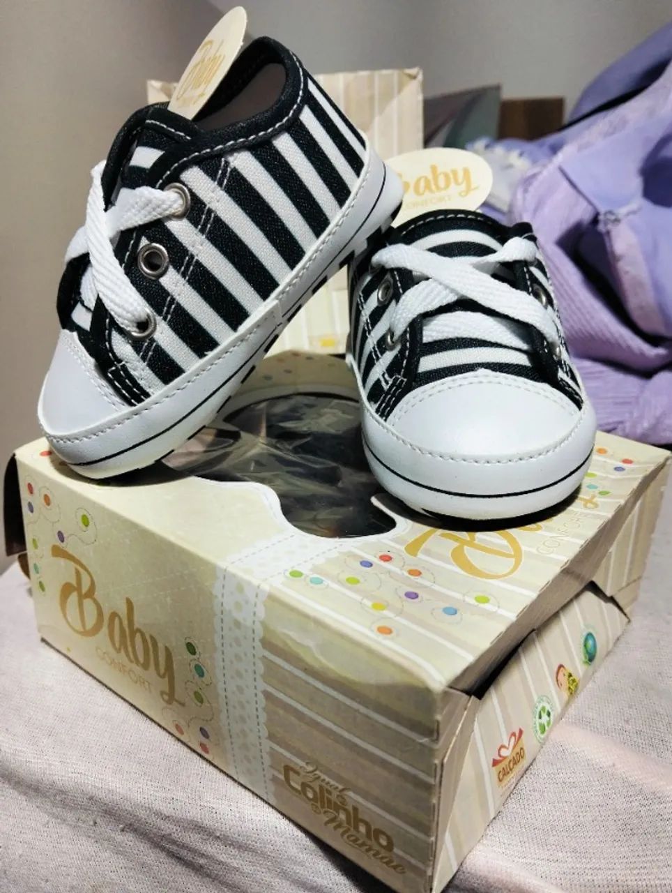 Sapatinhos de bebe menina - Foto 3