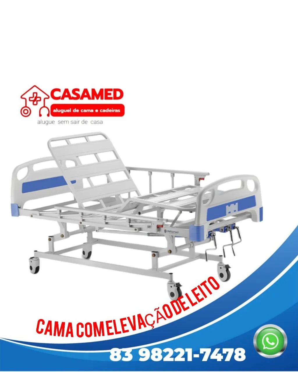 Cama hospitalar aluguel e venda  - Foto 2