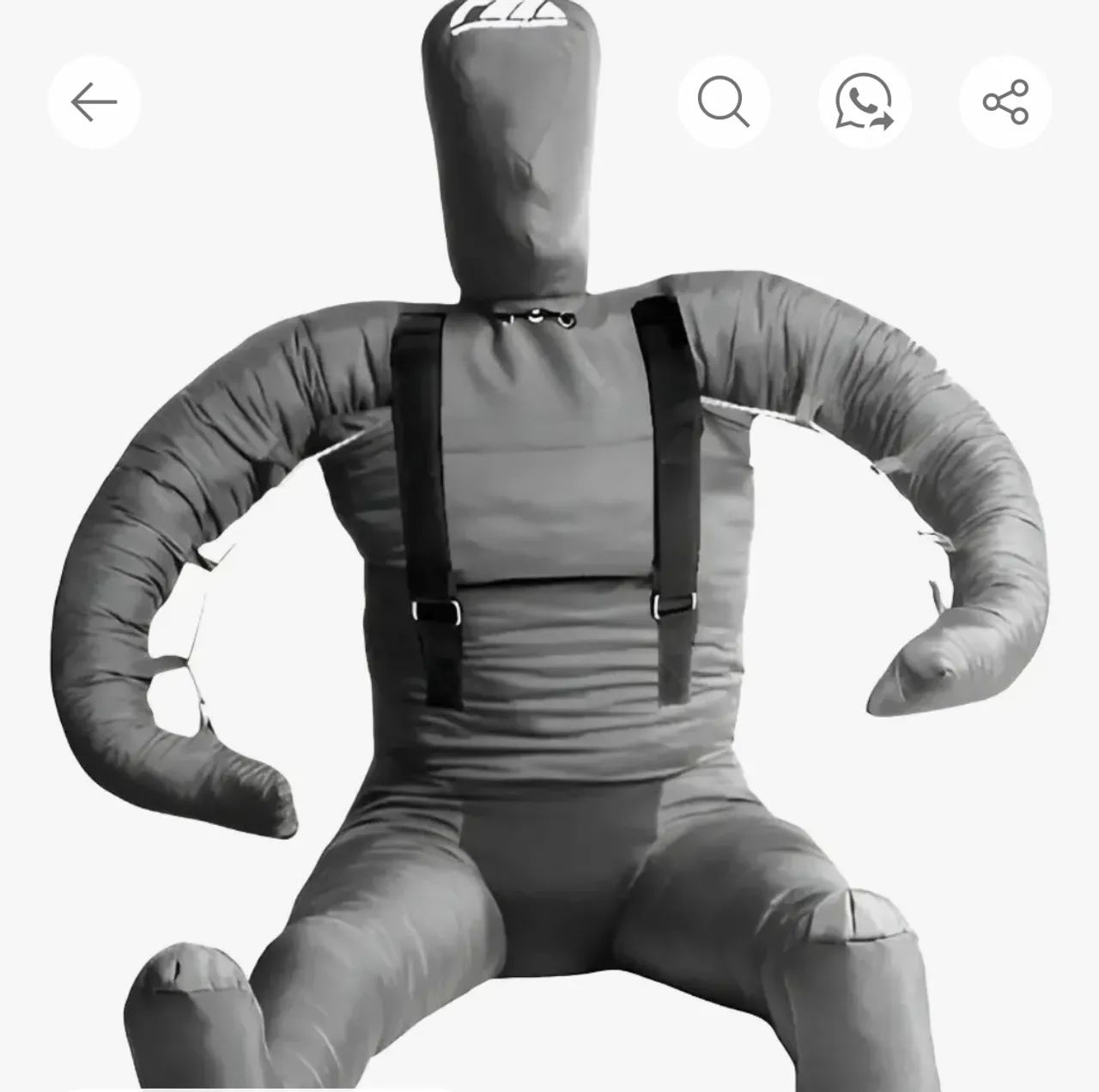 Boneco Jiujitsu Cheio