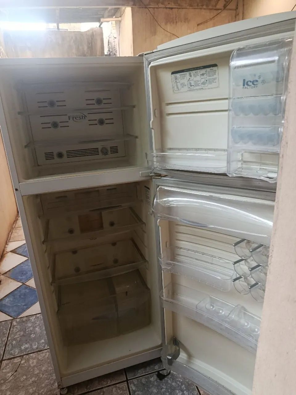 Geladeira GE branca - Foto 4