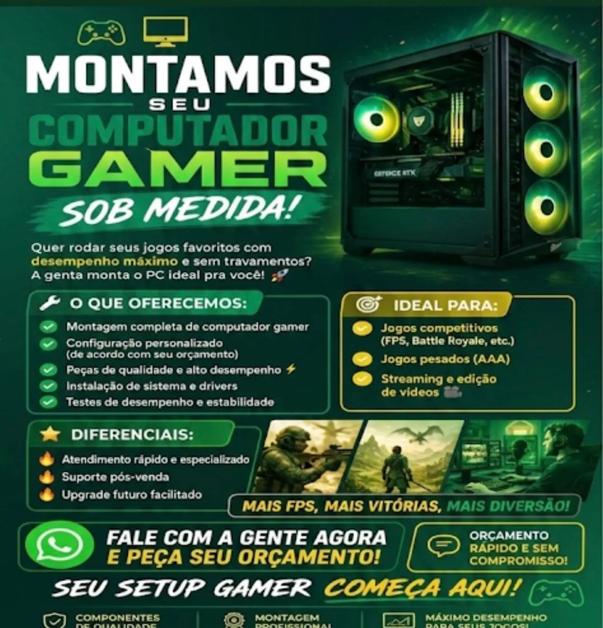 PRECISANDO MONTAR /REPARAR SEU PC ?