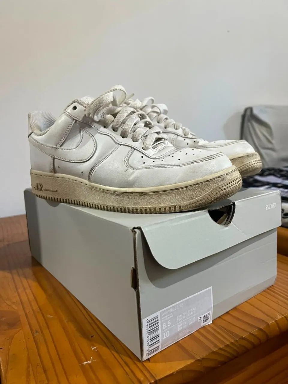 Air Force 1 Branco Tam 40 - Foto 4