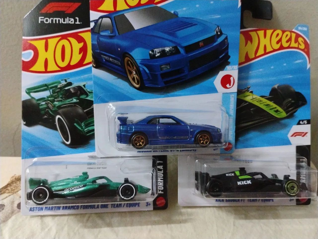Lote 3 hot Wheels.