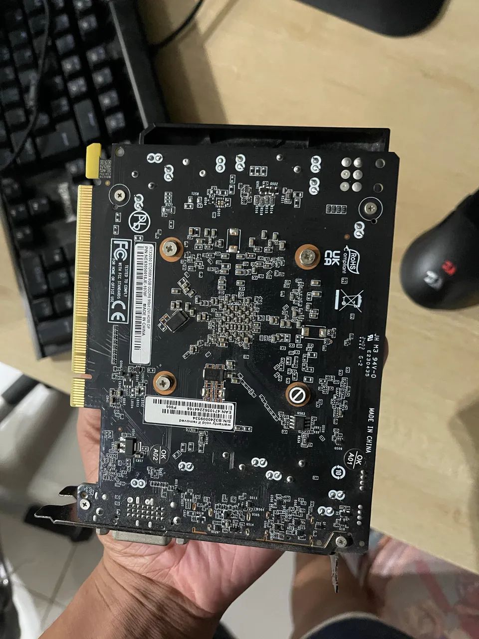 Placa de vídeo RTX 3050