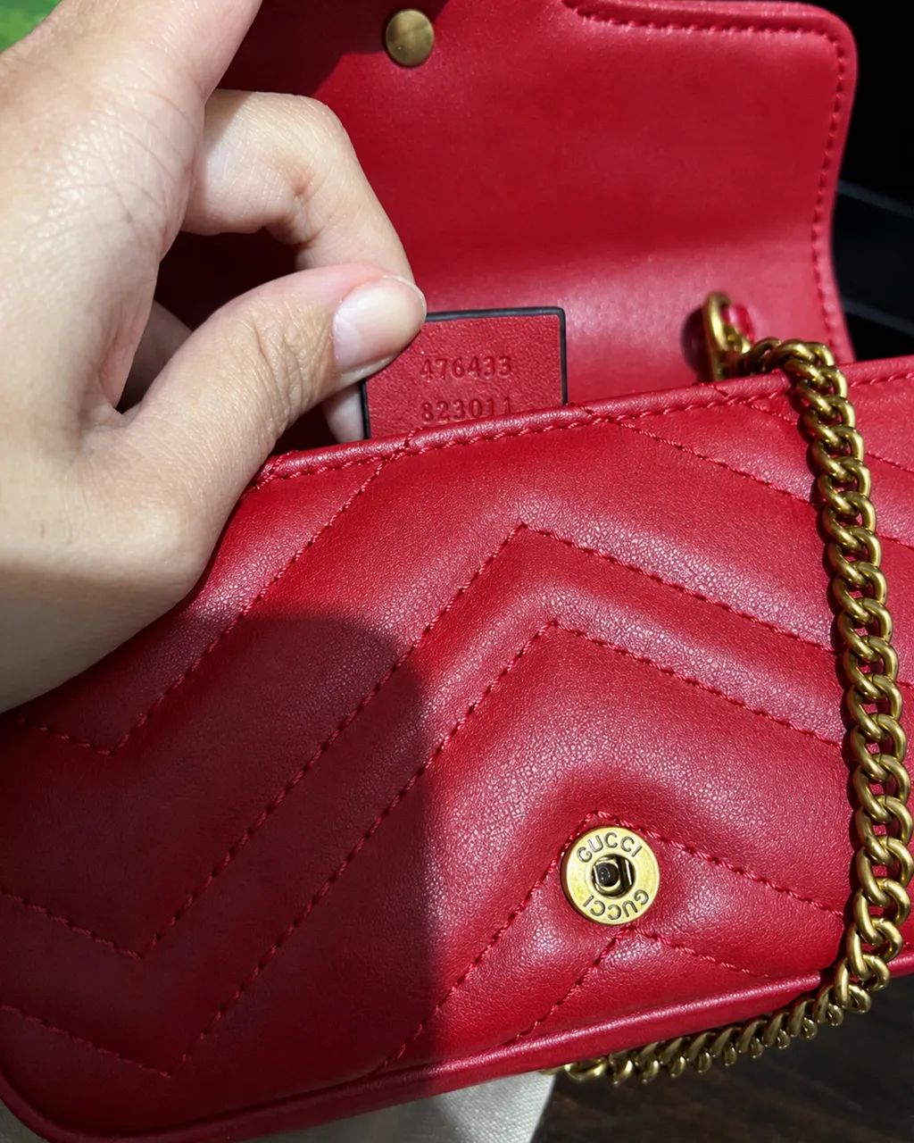 Linda bolsa marmont mini, super nova, tem os acessórios e certificado. - Foto 3
