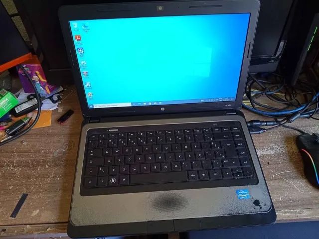 Notebook HP I3 2310M Memória 8GB HD SSD 120GB Tela LED de 14 Polegadas