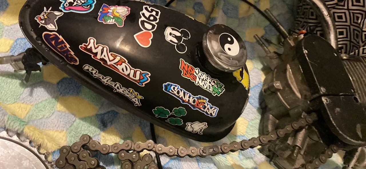 Kit motor 80cc usado - Foto 4