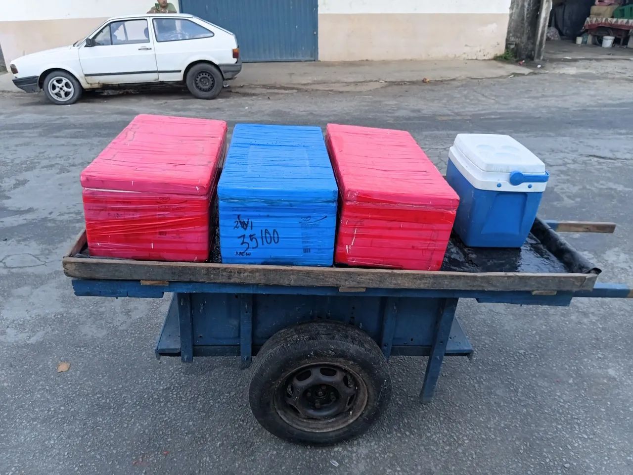 Carro de ambulante 