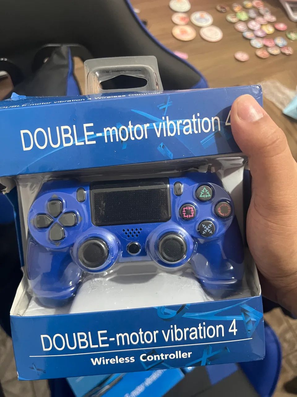 Controle de Ps4, ps3, pc e smartphone  sem fio  - Foto 3