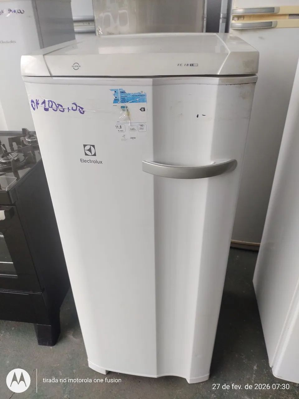 FREEZER ELECTROLUX FE18 220V