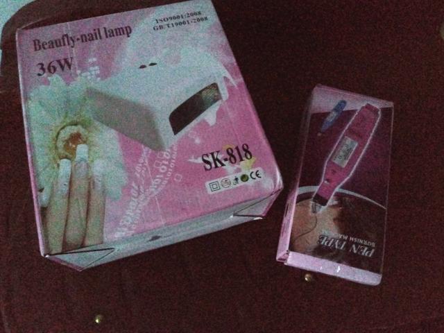 Cabine +lixa para unhas