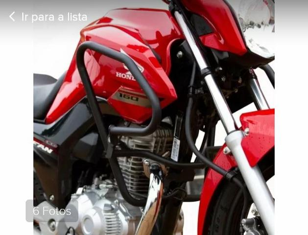 Proteto de carenagem da titan , fan 150 ou 160