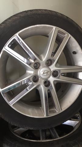 Ródão 17 para I30 5 furos com pneus
