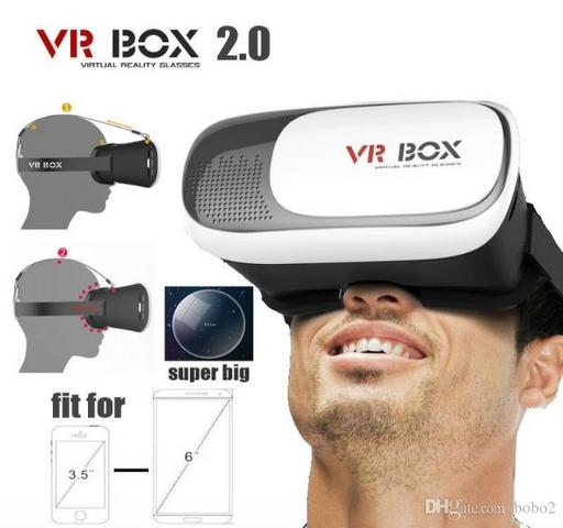 Oculos 3d Rift Realidade Virtual Cardboard Vr Box + Controle - Foto 3