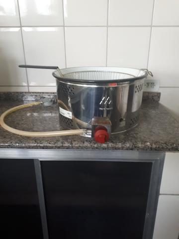 Fritadeira à Gás de aço inoxidável Semi Nova