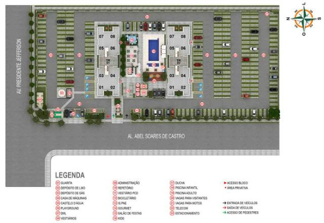 Apartamento 2 Quartos Failçalville 100% financiado entrada facilitada - Foto 8