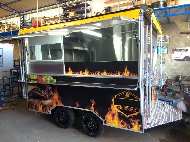 Trailer Food Truck Para Lanches