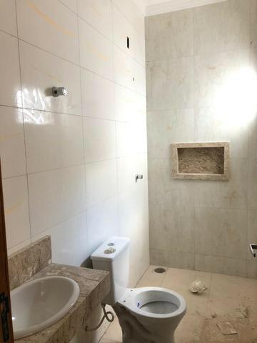 Linda casa itamaraty área gourmet com churrasqueira e sala pé direito duplo anapolis go - Foto 7