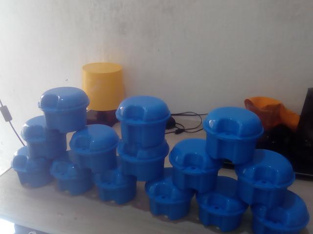 Vendo pote para fazer lembrança. valor r$ 30 reais - Foto 2