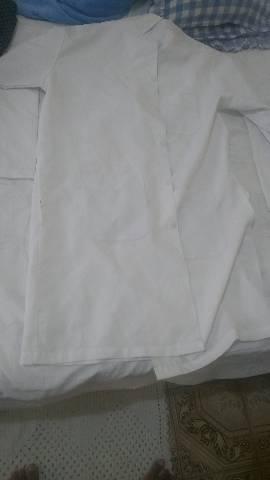 Jaleco branco Tamanho M - Foto 2