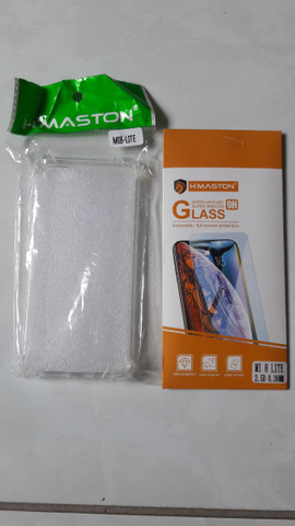 Capinha de silicone Xiaomi MI8 Lite + película de vidro - Novo - Foto 3