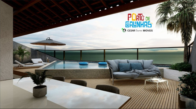 Flat em Porto de Galinhas | 1 Quarto | 30m² | 100m do Mar - Foto 5