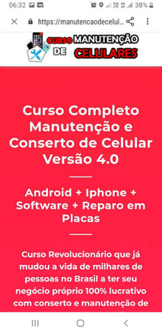 Curso completo em manutenção de celular