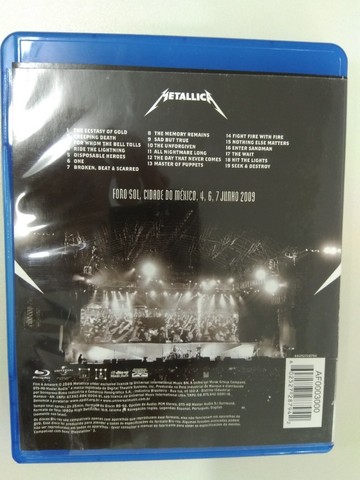 Blu-ray Metallica Orgulho Paixão E Glória - Foto 3
