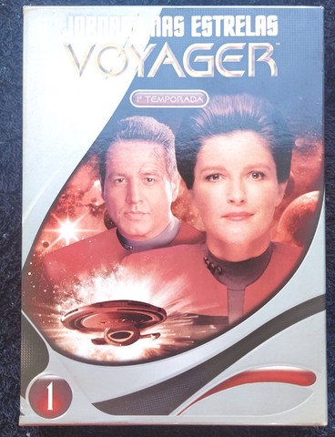 Box Dvd Star Trek Jornada Nas Estrelas Voyager 1ª Temporada