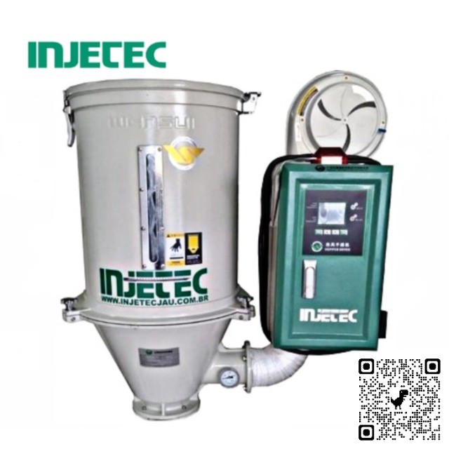 Funil secador para injetoras extrusoras - WSDB 12KG