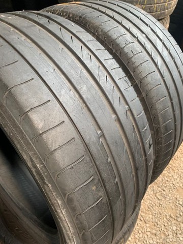 Pneus 275/45/20 Yokohama meia vida sem defeitos (não são riscados) - Foto 2