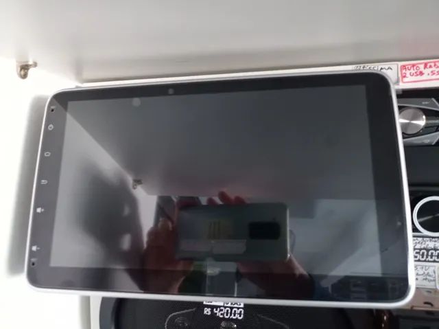 Mídia. H-TECH. HT-9300CA. Mp5, gps,usb, bluetooth, espelhamento, tela 10", flutuante. - Foto 2
