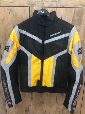 Conjunto jaqueta e calça hot sale motociclista