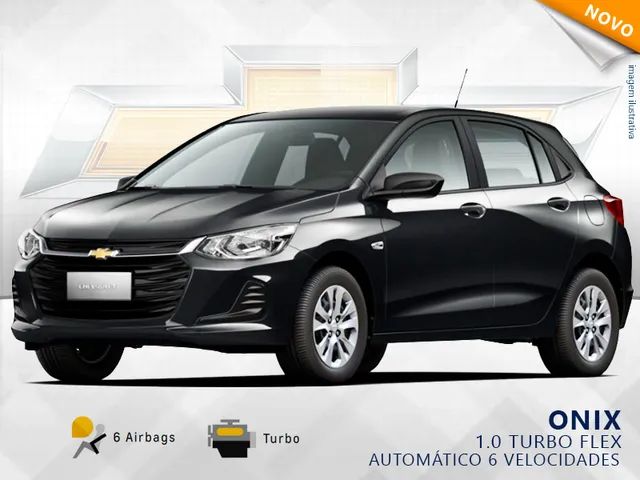 CHEVROLET ONIX 1.0 TURBO FLEX AUTOMÁTICO